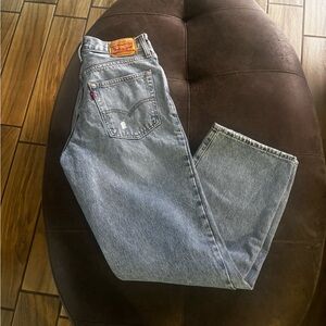 Levi's Light Blue Straight Jeans